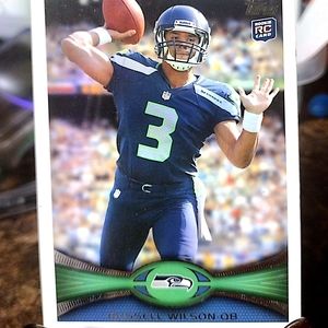 2012 Topps Russell Wilson Rookie card